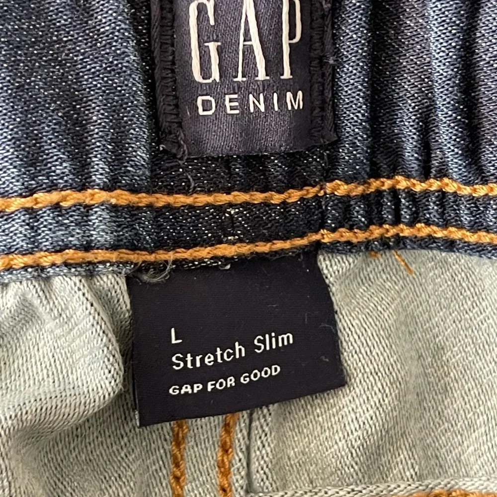 Gap Kids Denim Stretch Slim Jeans Size Large